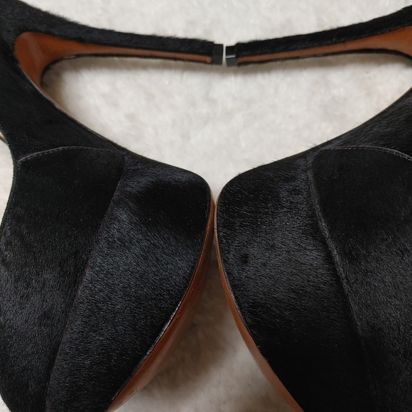 ALEXANDRE Birman Pony Hair Platform Heels 7.5 - Picture 6 of 14